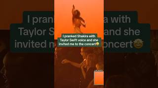 NO WAY, it sounds like her? fyp foryoupage prank sofunny pranks shakira taylorswift