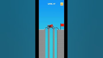 draw bridge🌉 level 47 #game #shortvideo #shortsfeed #shorts