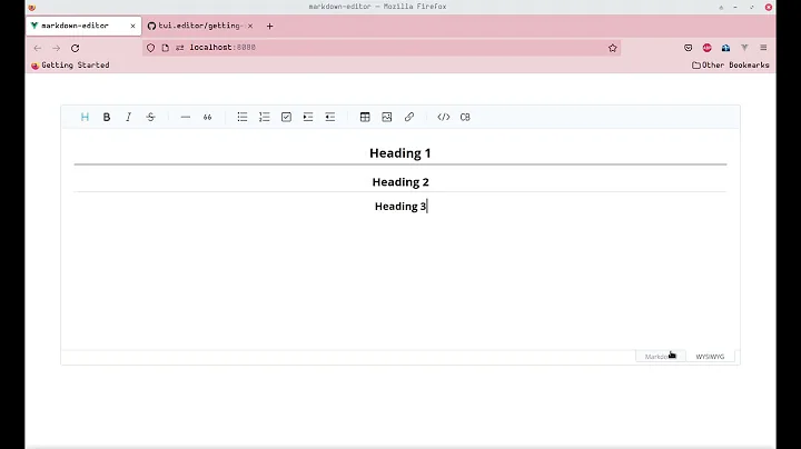 Toast UI Editor Vue.js 3 Tutorial