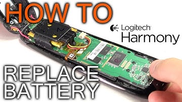 How to Replace Battery in Harmony Remote Remote Touch / Ultimate / Elite