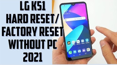 Lg k51 hard reset || lg k51 factory reset without pc