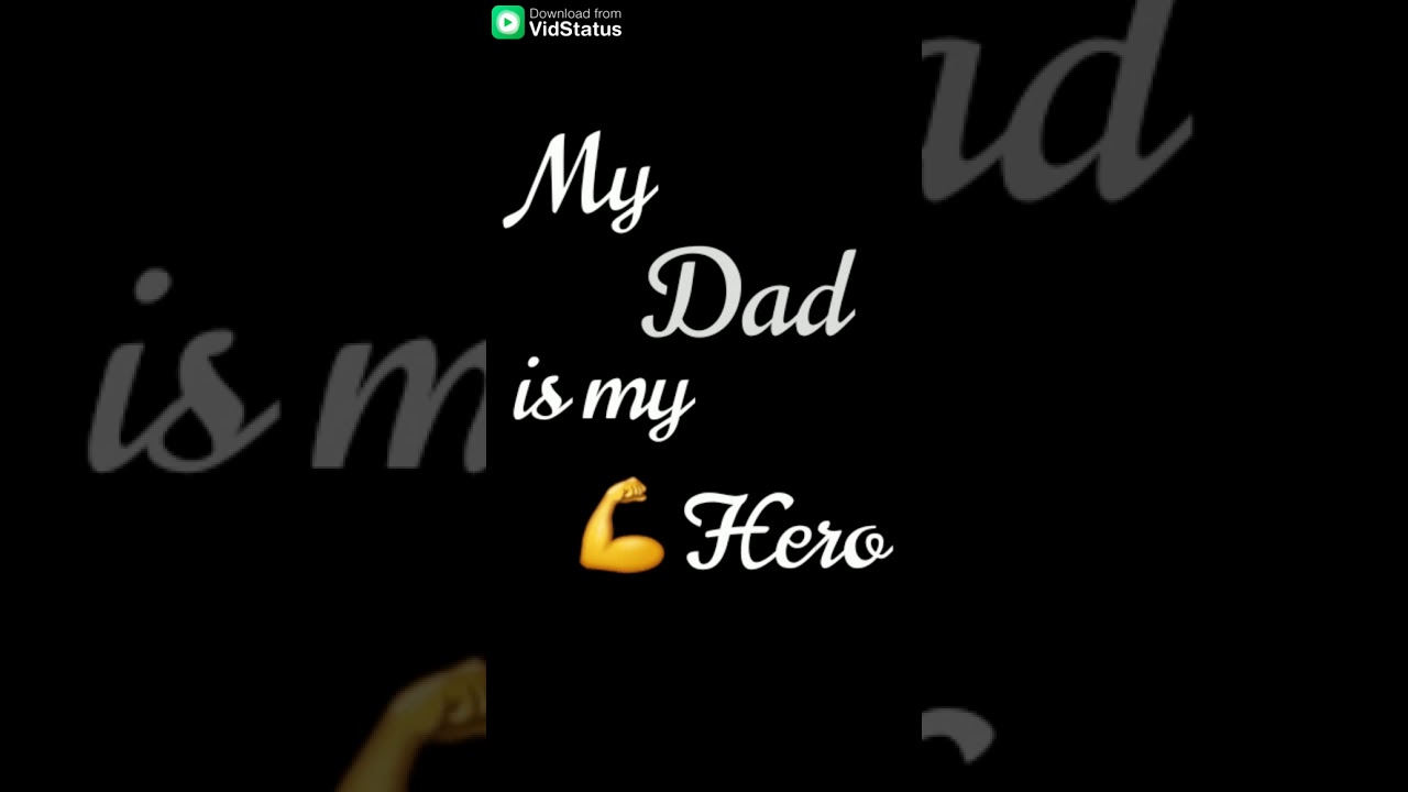 My dad is my world - YouTube