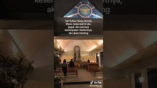 Hai Tuhan Yesus & Bunda Maria #shortvideo #katolik #shorts #gerejakatolik #chatolic #alkitab