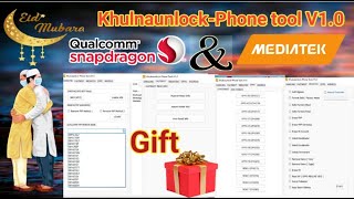 Khulnaunlock-Phone Tools v1.0//all samsung frp unlock//oppo qualcomm unlock //all mtk game over screenshot 1