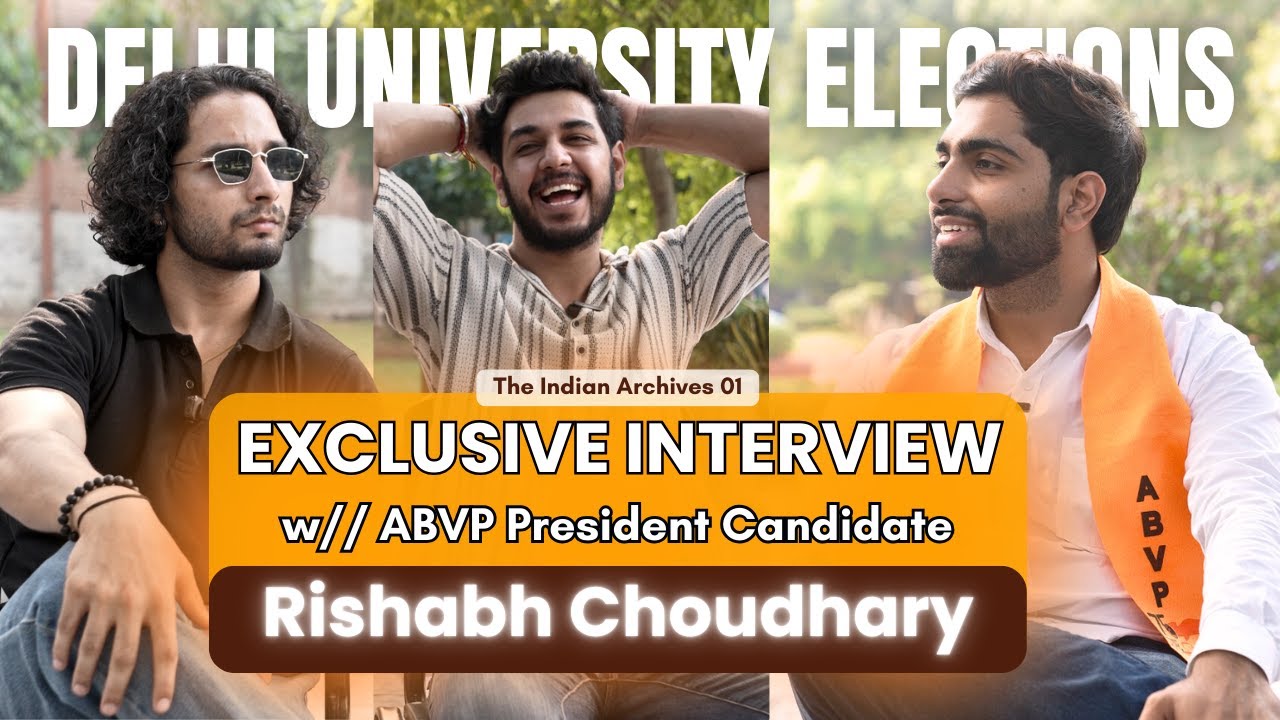 Who Will Be The Next President? Ft. Rishabh Choudhary | DUSU 2024 | The ...
