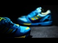 Adidas Zx 8000 1998 Aqua and Adidas Zx Flux Weave Aqua.