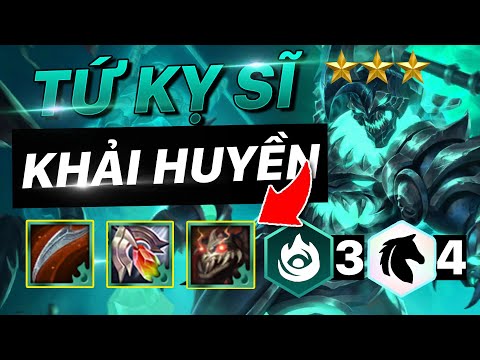 HƯỚNG DẪN ĐỘI HÌNH TỨ KỴ SĨ KHẢI HUYỀN - HECARIM GÁNH TEAM! | ĐTCL MÙA 5 | TFT 5.0