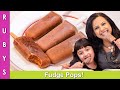 4 Ingredient Chocolate Ice Cream or Fudge Pops Recipe in Urdu Hindi - RKK