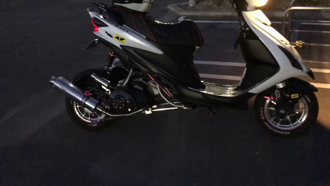 アドレス v125 s カスタム紹介 - YouTube