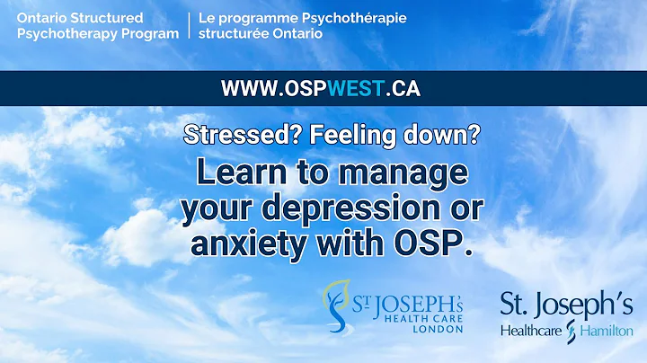 Welcome to Ontario Structured Psychotherapy - West Region