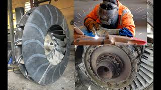 To Surprised with manual method of manufacturing centrifugal impellers