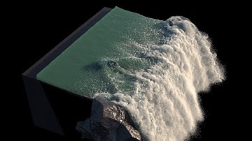 VFX Showreel – Waterfall FX  Houdini - Nuke Breakdown