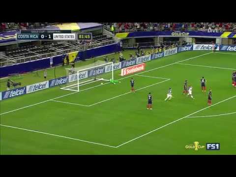 Clint Dempsey record tying goal against Costa Rica (Gold Cup: 7/22/17)