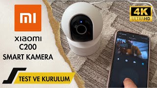 Xiaomi Smart Kamera C200 | Xiaomi İp Kamera | Xiaomi Bebek, Güvenlik Kamerası | Kurulumu ve Ayarları