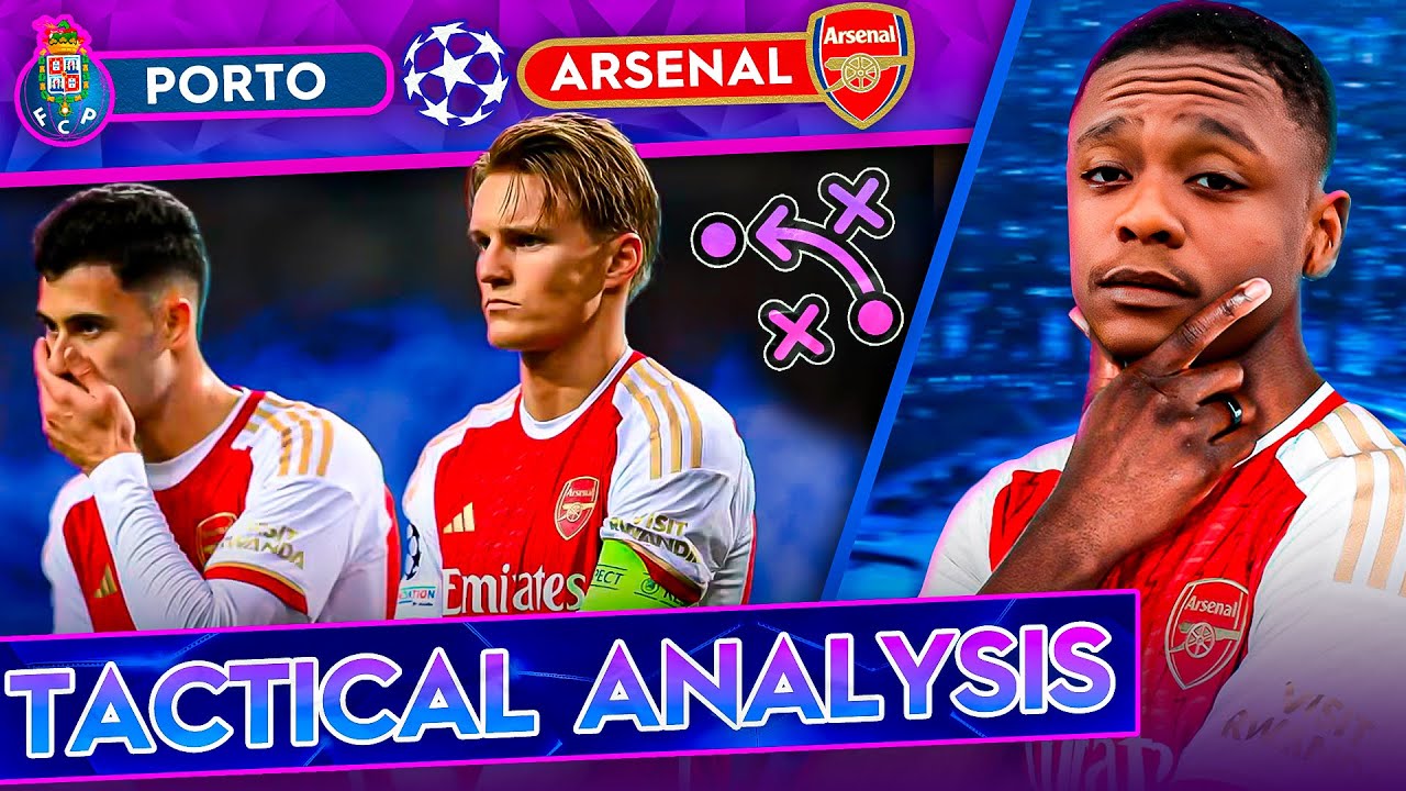 Can Arsenal BREAK DOWN lowblocks? | Porto 1-0 Arsenal Tactical Analysis ...