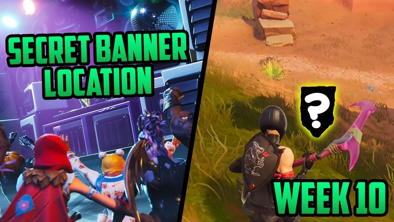 season 6 week 10 secret battle star location secret banner fortnite - fortnite week 10 season 6 secret battle star