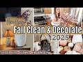 NEW HOUSE FALL CLEAN & DECORATE WITH ME 2025 :: New Furniture, Cleaning & Cozy Fall Decorating Ideas