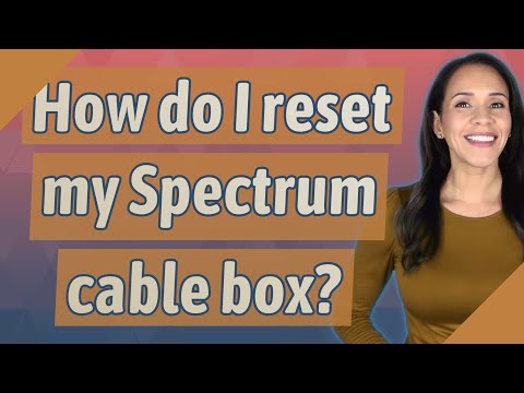 Video: Hoe het ophalen van kanaalinfo-spectrum te repareren?