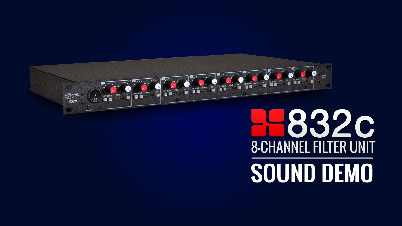 Harrison 832c 8-Channel Filter Unit: Sound Demo 
