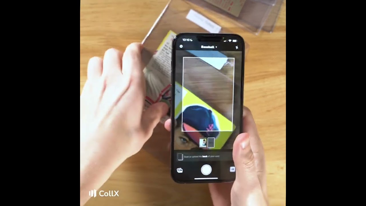 Scanning some 1953 Red Man Tobacco baseball cards with CollX