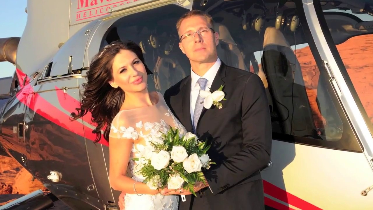 Maverick Helicopter Wedding