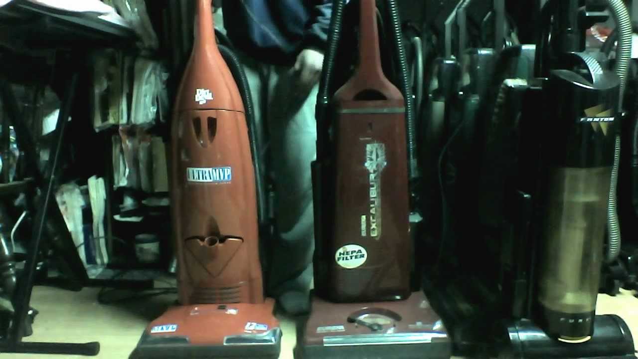 Vacuum Comparison Dirt Devil Ultra MVP and Eureka Excalibur YouTube