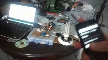 Arduino - Controlando lâmpada com o computador, celular e controle