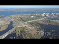 Как выглядит новая дорога "ФРУНЗЕНСКИЙ-2" в Самаре во время половодья с высоты птичьего полета