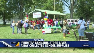 Primitiv Elevated Wellness gives away collected back-to-school supplies