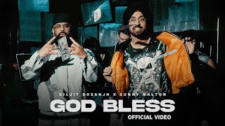 GOD BLESS  | Diljit Dosanjh |  Sunny Malton | Aura | New Punjabi Song 2025
