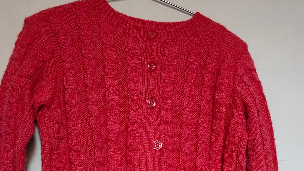 How to knit ladies coti🧶 M,l size coti ki measurement YouTube