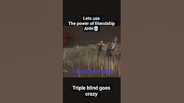triple blind goes crazy #deadbydaylight #dbd #dbdclips #deadbydaylightsurvivor #dbdmemes #dbdshorts