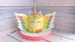 Радужный торт Единорог