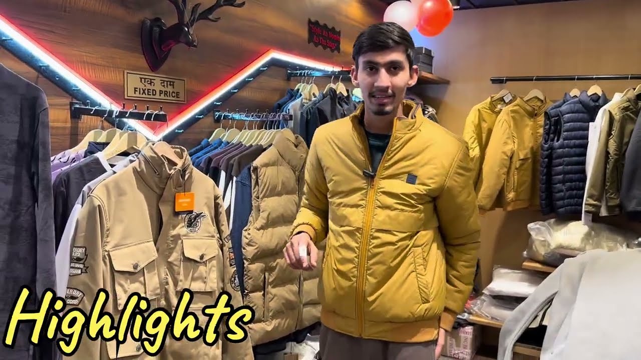 100% Original Branded Clothes Sale lJacket Upto 92%Off | Export Surplus l Tommy, CK, Diesel,Lacoste 