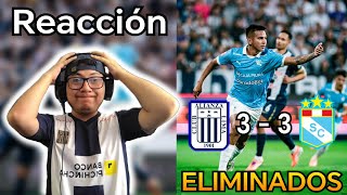 Alianza Lima vs Sporting Cristal (3-3) | Reacción de un hincha Blanquiazul | PLAYOFF VUELTA 2025