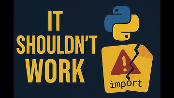 What actually happens when you import in Python?