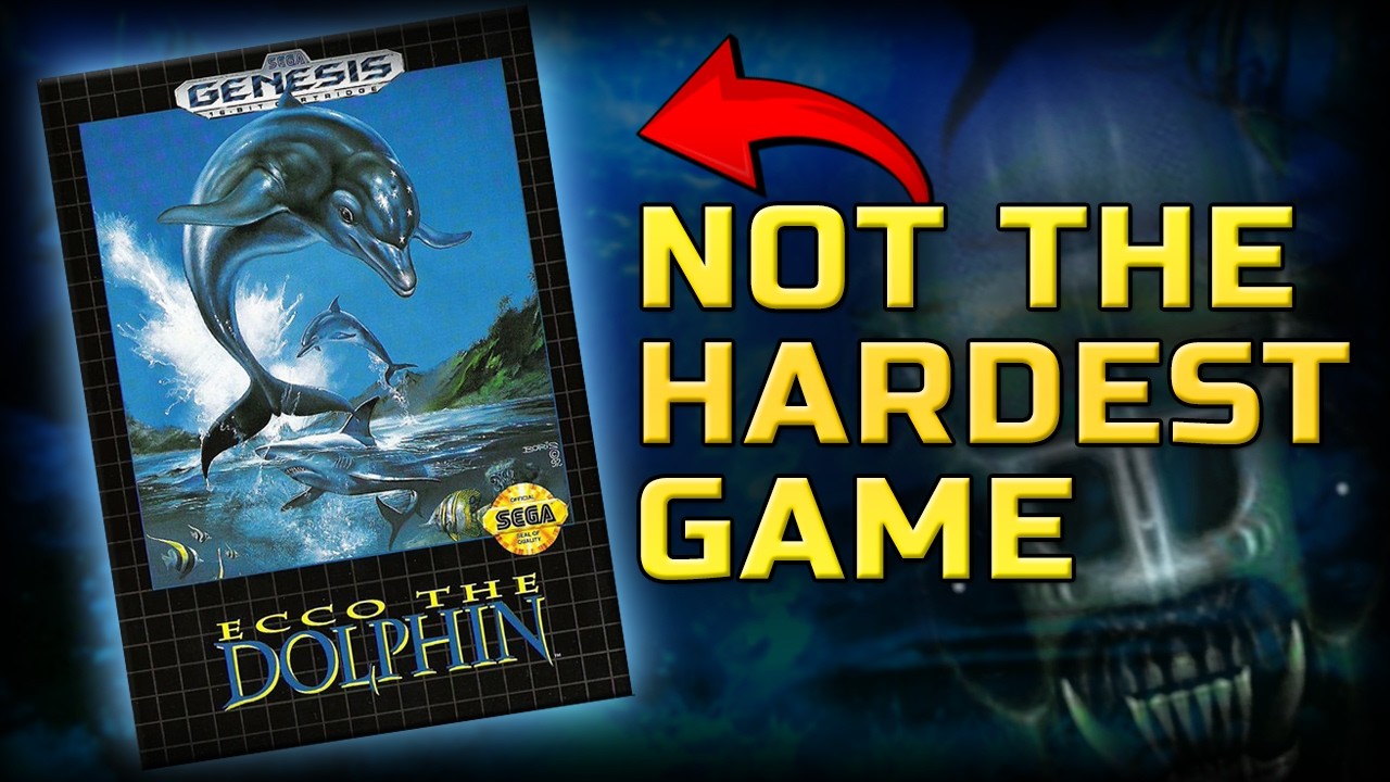 No, Ecco the Dolphin is not the hardest game of the 90s. - YouTube