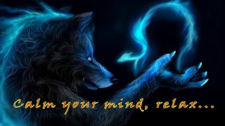 Lofi - The Blue Wolf says "Calm your mind, relax, let the music be your guiding light." screenshot 5