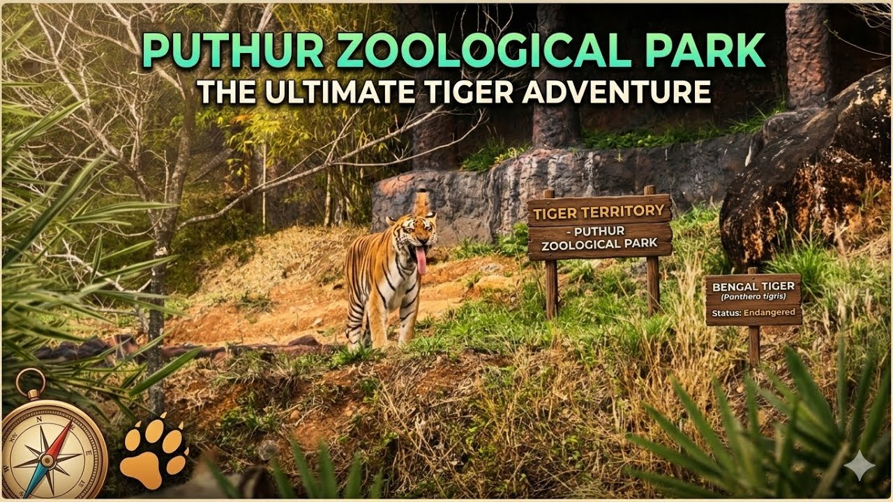 Puthur zoological park is open now| first time ever in YouTube | 