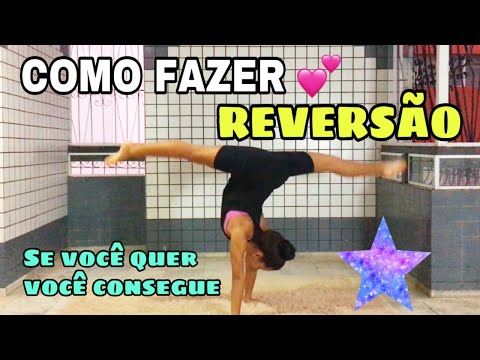 COMO FAZER REVERSÃO DE FRENTE - Ginástica Rítmica// Celena Antunes