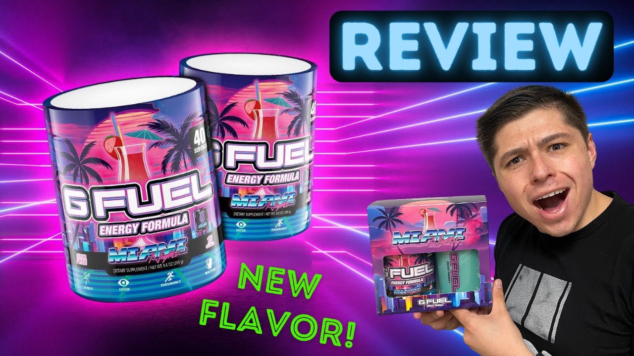 НОВЫЙ ОБЗОР вкуса Miami Nights GFUEL!