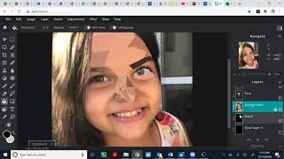 Pixlr Mosaic Self Portrait tutorial part 2