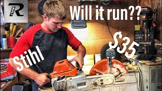 $650 saw for $35!!   Will it Run??? (Stihl Ts 760) Restoration  Auction  Find. by Rebuilt & Restored 18,936 views 5 years ago 14 minutes, 53 seconds