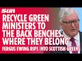 Fergus Ewing rips into Scottish Greens whilst blasting Humza Yousaf