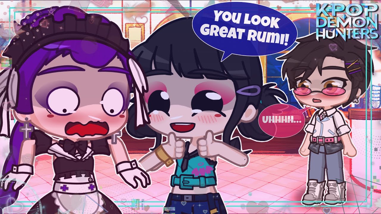 Rumi In A Maid Dress ~ Gacha + K-Pop Demon Hunters ~ (Rumi X Jinu ...