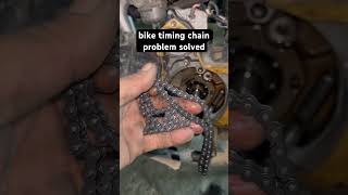 bike timing chain awaz problem solved#viral #bike #engine #art #mechanic #bs6 #shorts #yt #timing