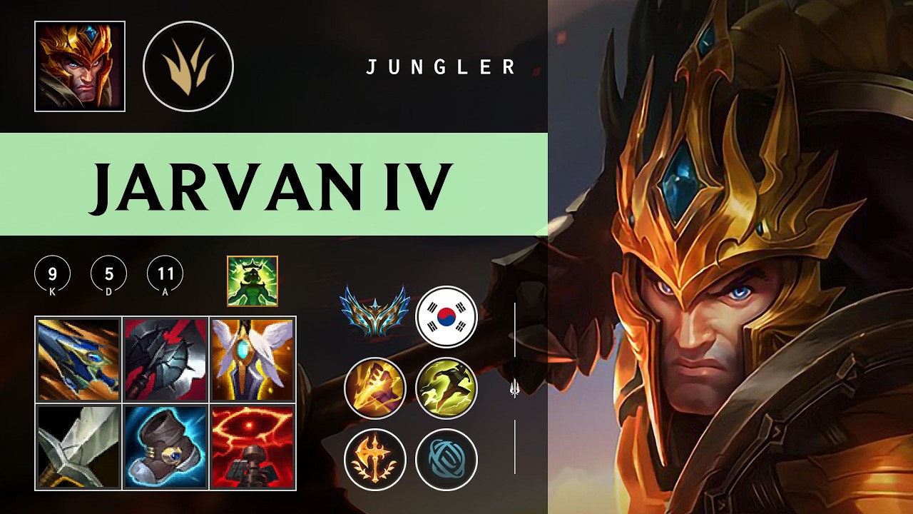Jarvan IV Jungle vs Vi - KR Challenger Patch 26.04