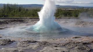 Strokkur a cámara lenta