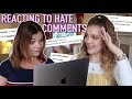 REACTING TO HATE COMMENTS WITH MY MUM... (this was SAVAGE)🔥