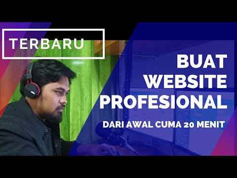 2021 CARA MEMBUAT WEBSITE PROFESIONAL TANPA MAHAL | CUKUP 20 MENIT